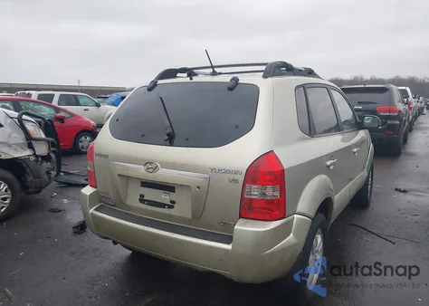 2006 Hyundai Tucson Gls/Limited z USA, uszkodzony, nr VIN KM8JN72D76U253036